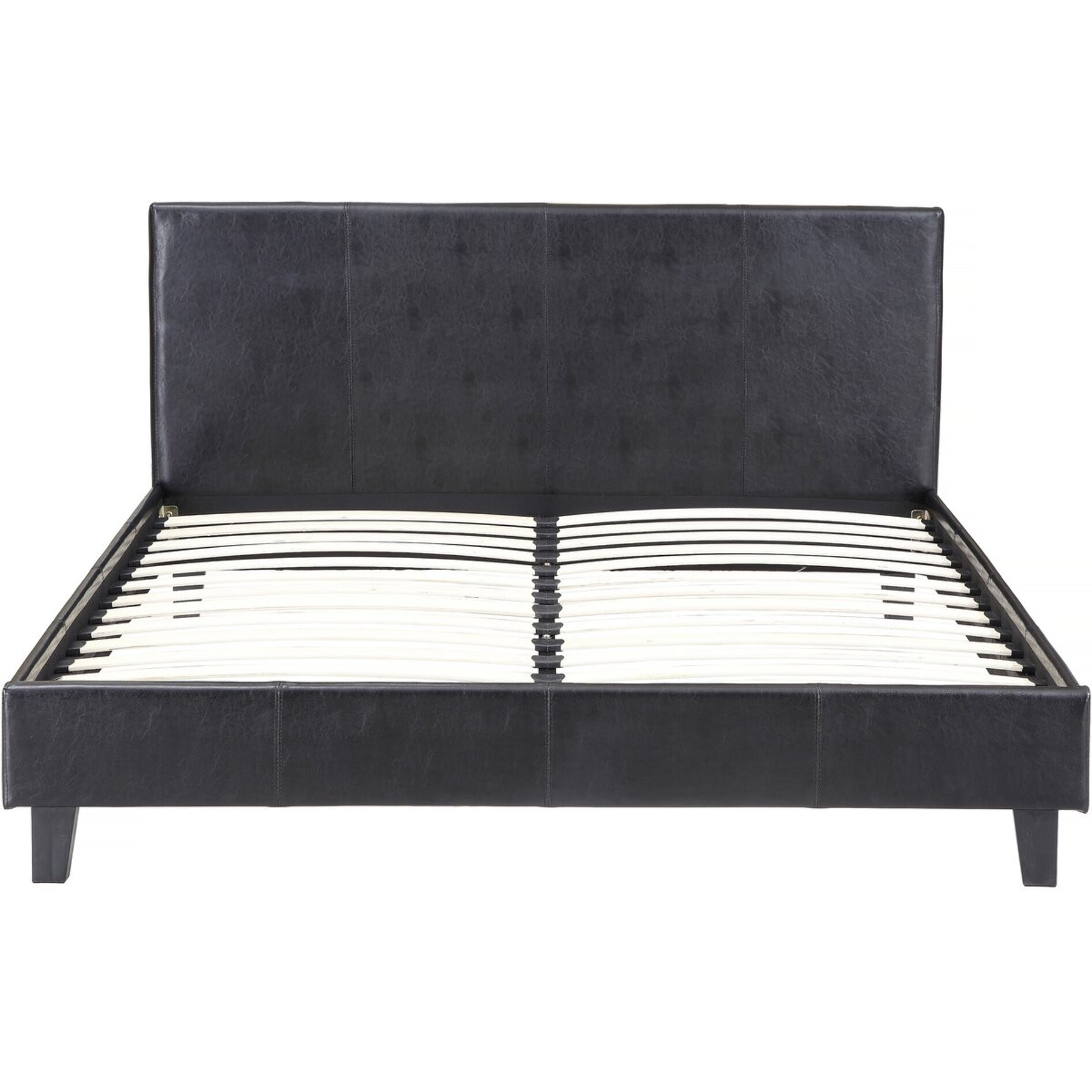 Lit "Lina" - 140 x 190 cm - Noir