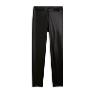 Leggings donna vita regular in similpelle