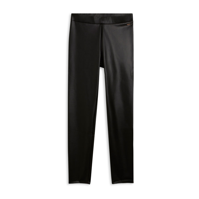 Leggings donna vita regular in similpelle