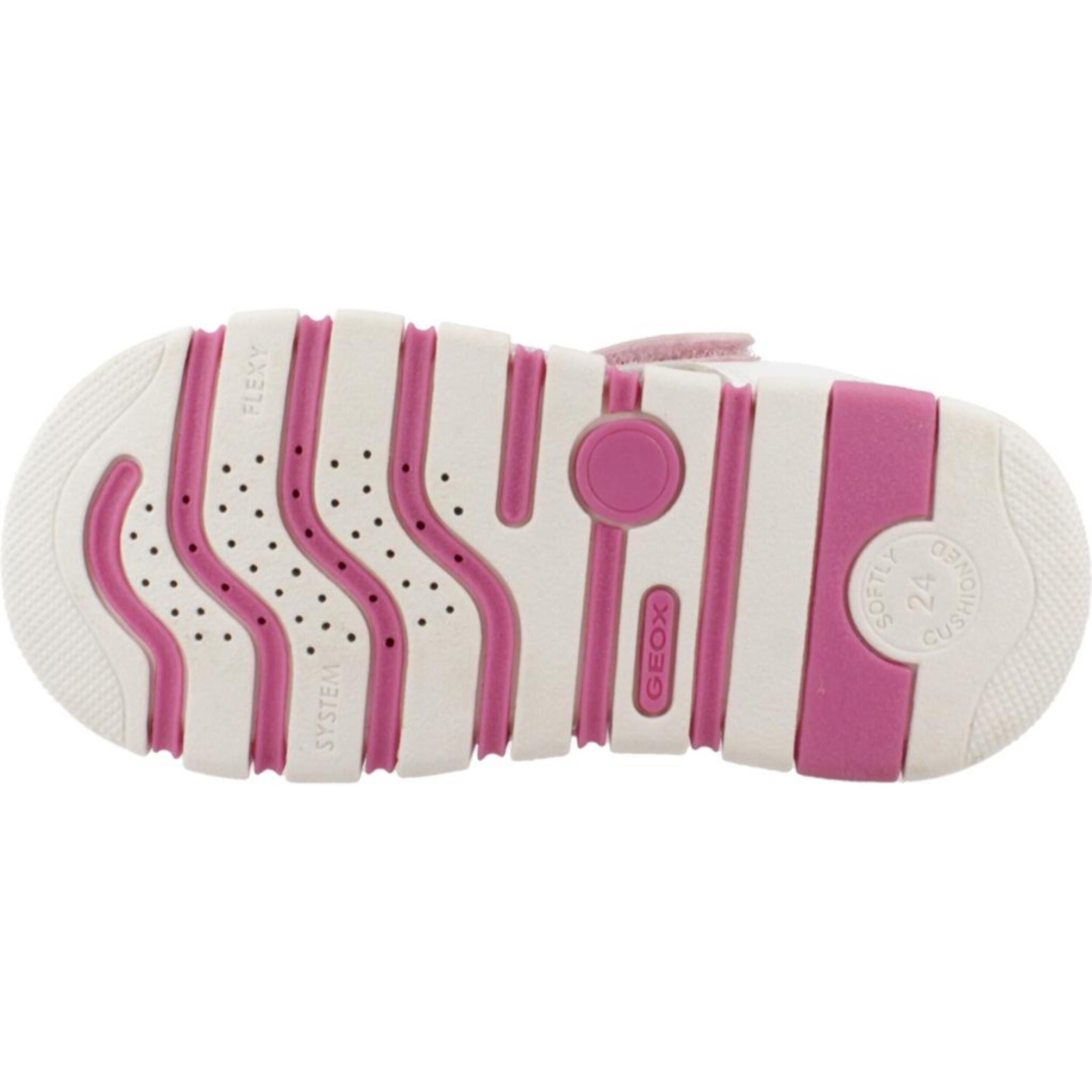 Sandalias Niña de la marca GEOX  modelo B SANDAL IUPIDOO GIR BLANCO