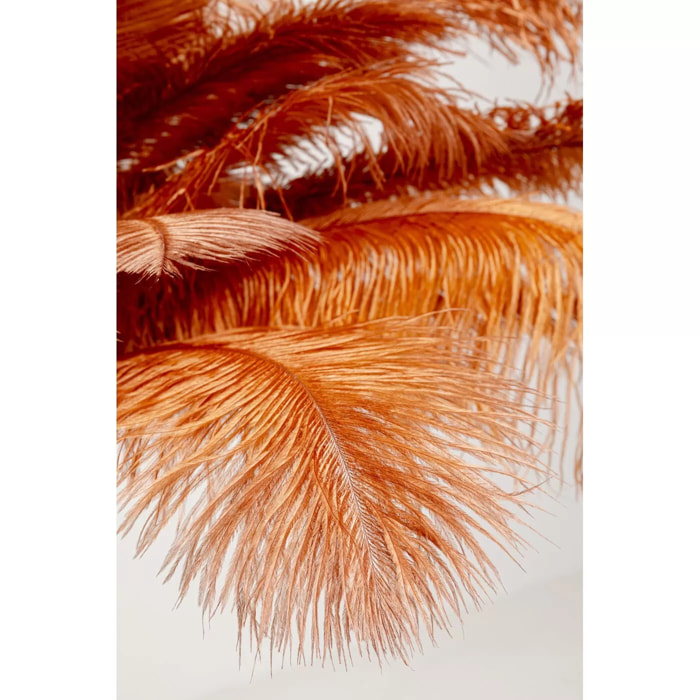 Lampadaire plumes 165cm marron Kare Design