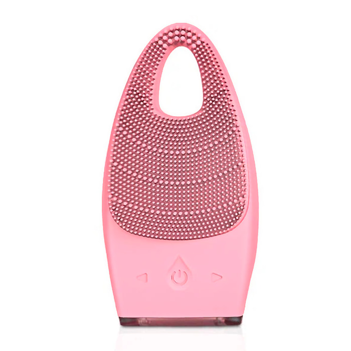 Pulitore facciale elettrico con batteria ricaricabile. 15 intensità, modalità massaggio. Trattamento per l'acne, pulizia profonda, pulitore per pori.