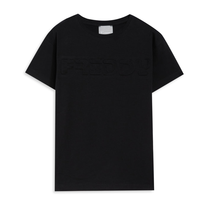 T-shirt manica corta con maxi-logo FREDDY