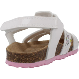Sandalias Niña de la marca GEOX  modelo B SANDAL CHALKI BLANCO