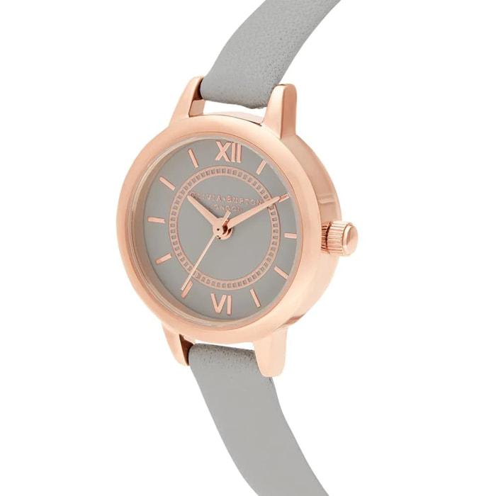 Reloj Olivia Burton OB16MC58 Mujer Analogico Cuarzo con Correa de Piel sintetica