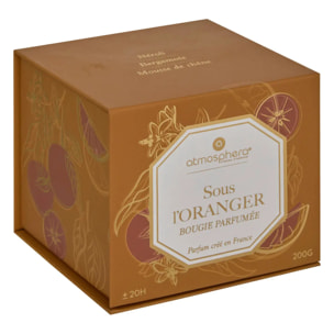 Bougie parfumée Elisa orange - néroli transparent 200g