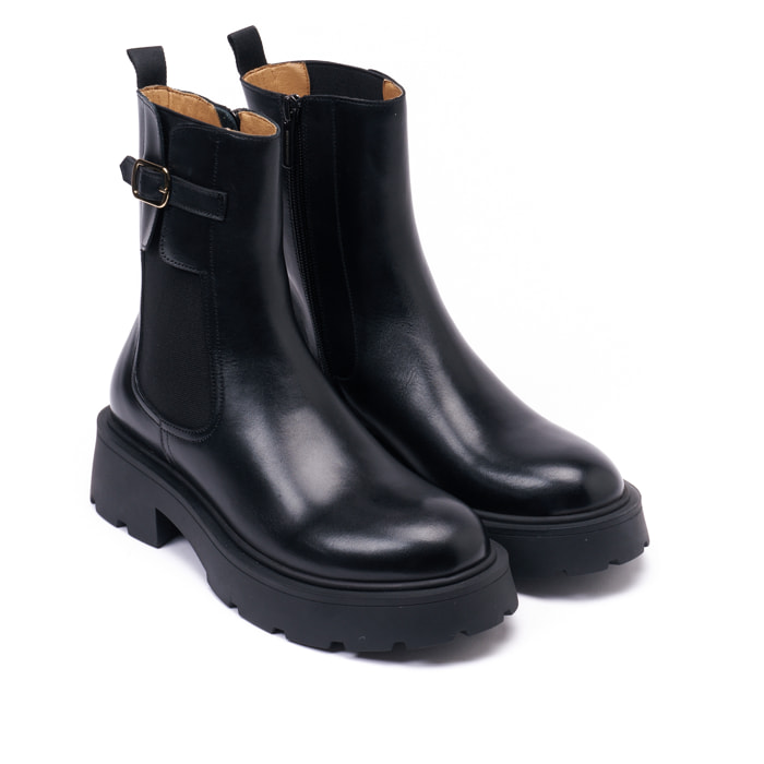 Stivaletto British Passport Nero