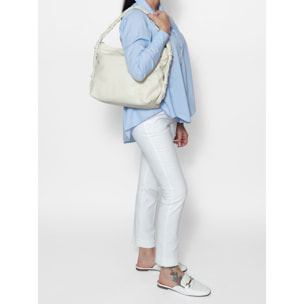 Borsa a spalla da donna - Modello Umbria - Vera pelle - 31.0 x 26.0 x 12.0 cm