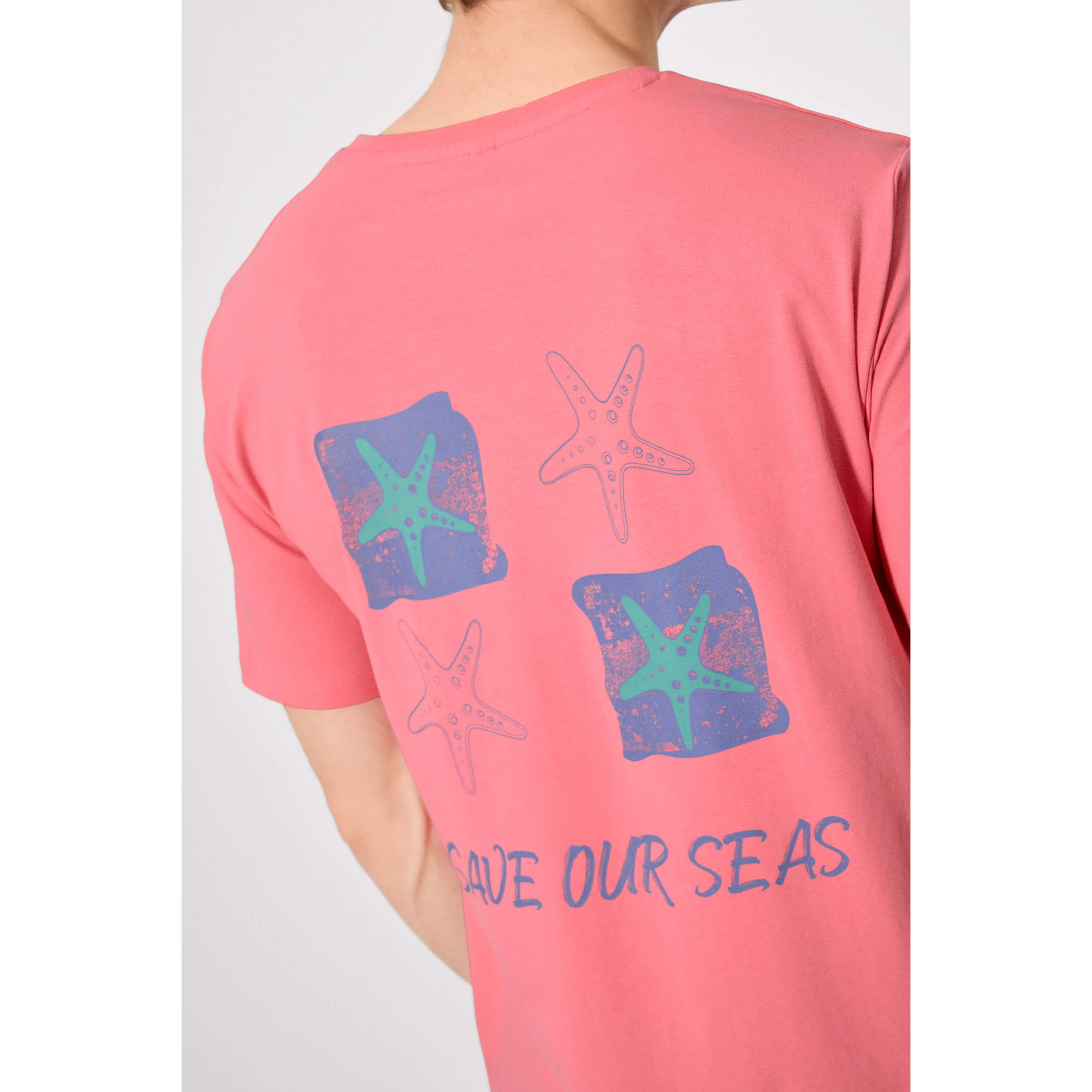 T-shirt a maniche corte Rosa