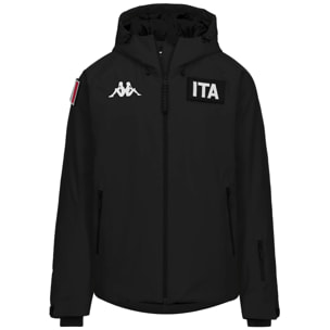 Kappa - Giacche Uomo Donna Nero - 8Cento 886S