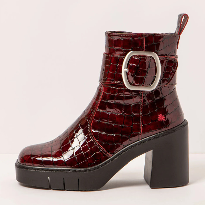 Botines con tacón 1979 HORASAN BURDEOS/BERNA color Burdeos