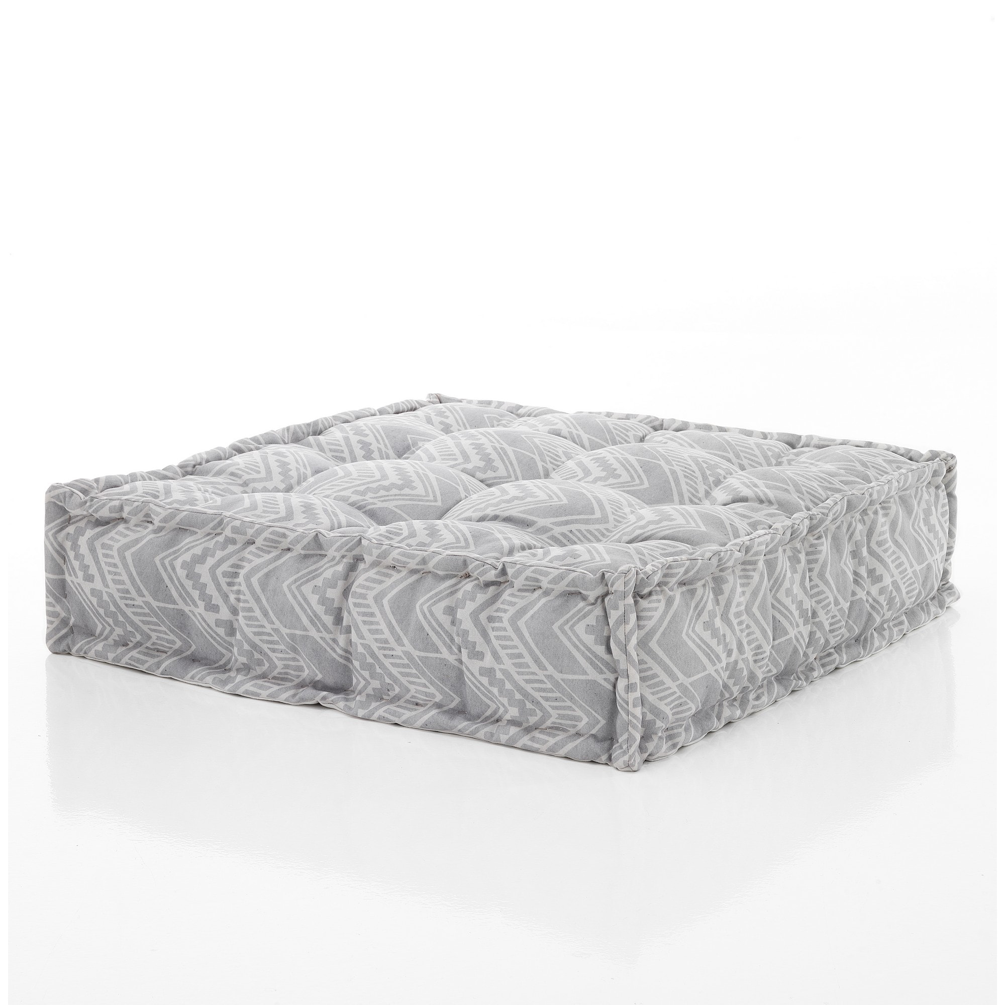 Tomasucci OUTDOOR pouf carré IKAT GRIS