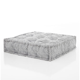 Tomasucci OUTDOOR pouf carré IKAT GRIS