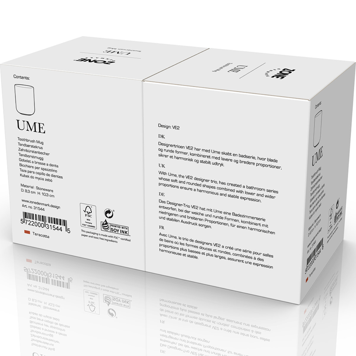 Gobelet pour brosse à dents Ume