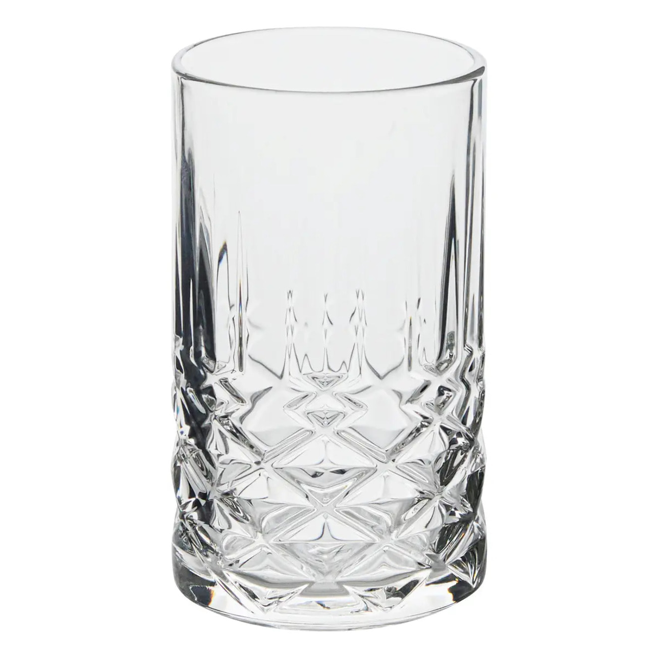 4 gobelets Gaspard transparent D7,2xH13,3cm
