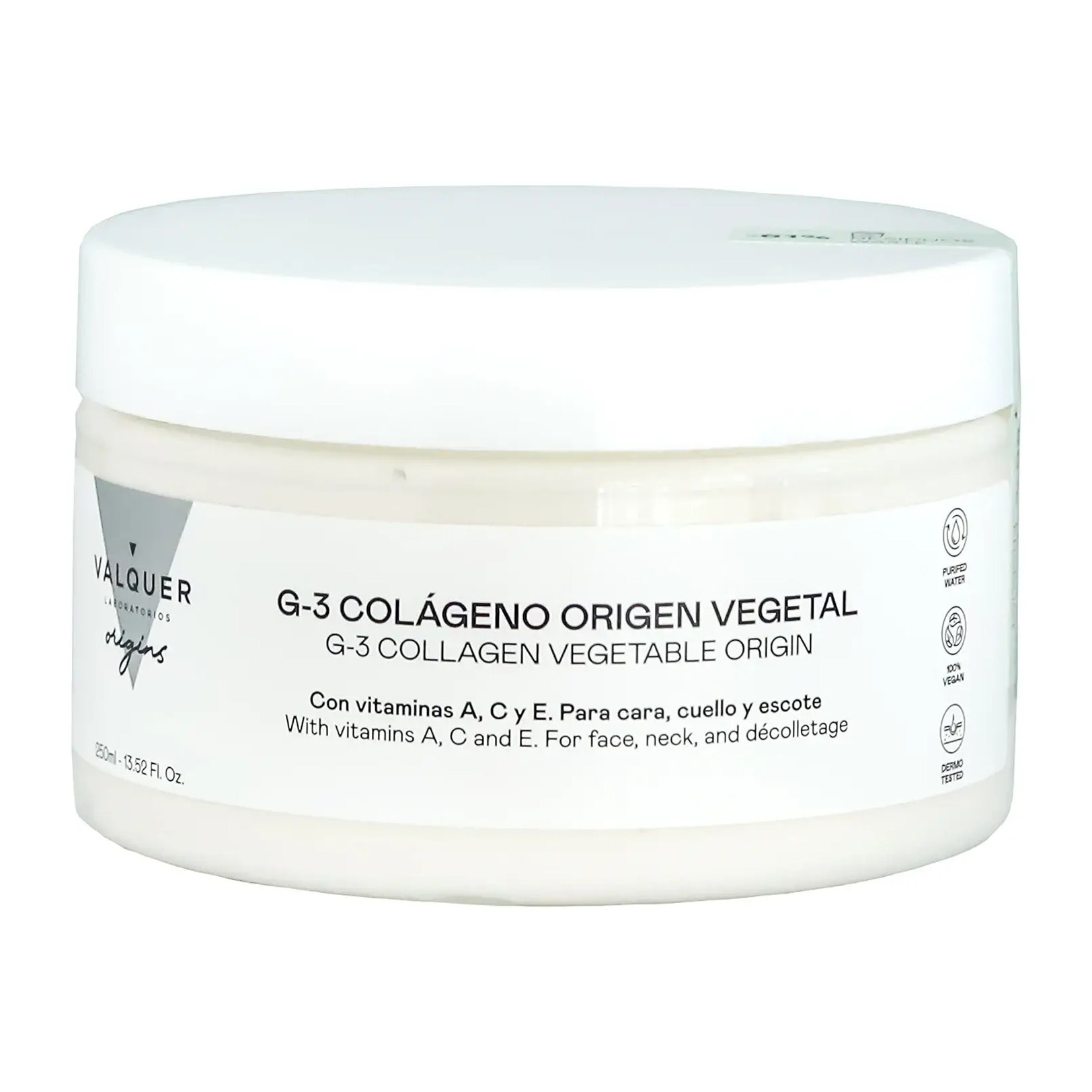 Valquer Crema facial G-3 Colágeno- 250 ml