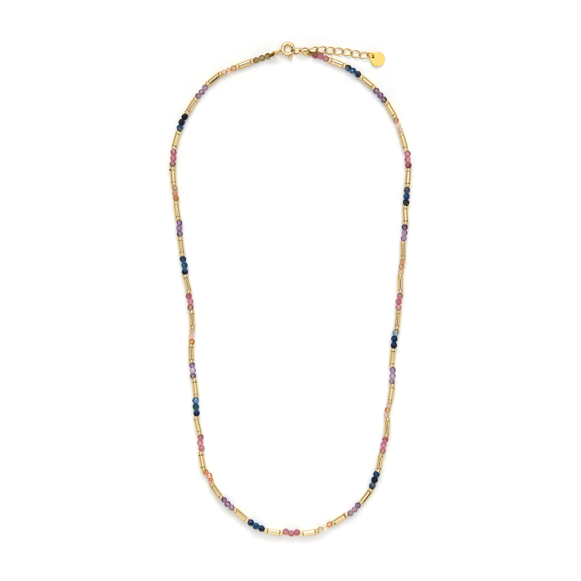 Collar Athas acabado oro amarillo 18k