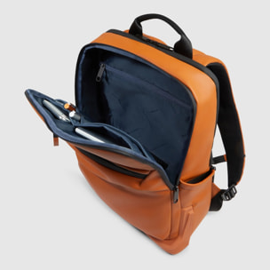 Piquadro Zaino per computer e iPad® con cinghia pettorale, porta bottiglia e RFID