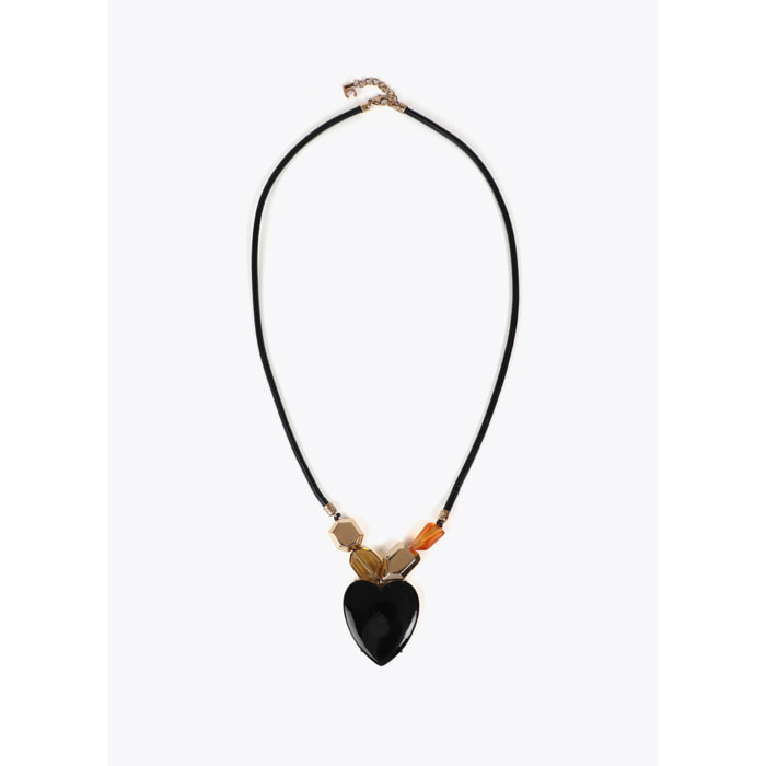 Collana Cuore Effetto Cristallo