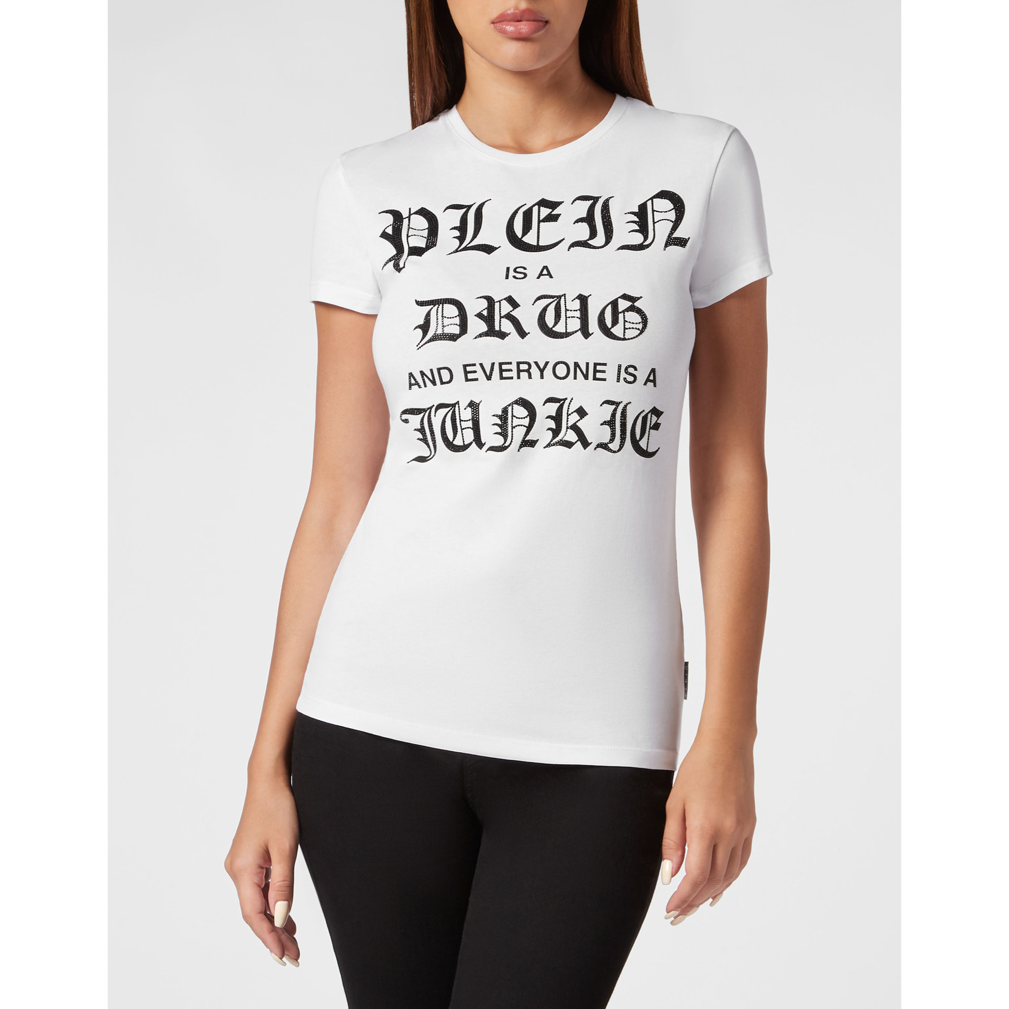 PHILIPP PLEIN Maglietta taglio Slim