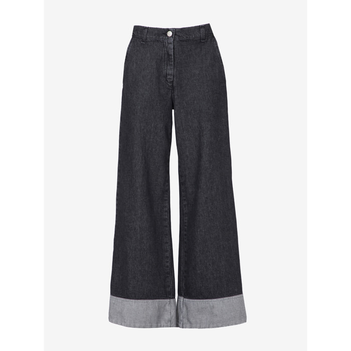 Pantaloni donna Celeste Pro - 100% Cotone - Made in Italy