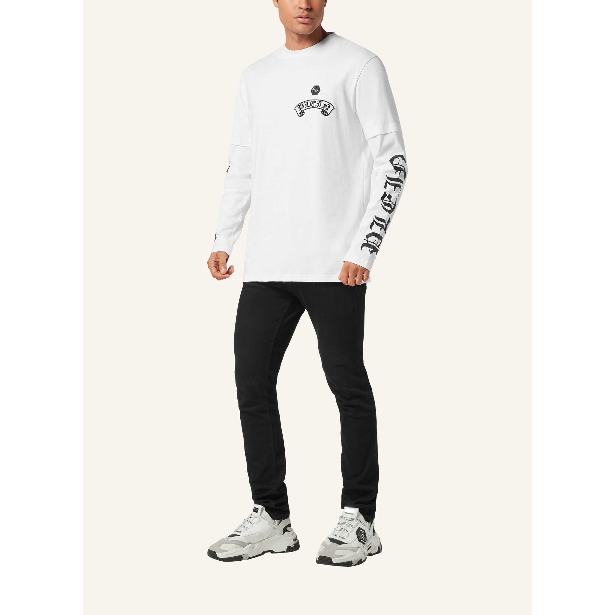 PHILIPP PLEIN Maglietta girocollo Ls