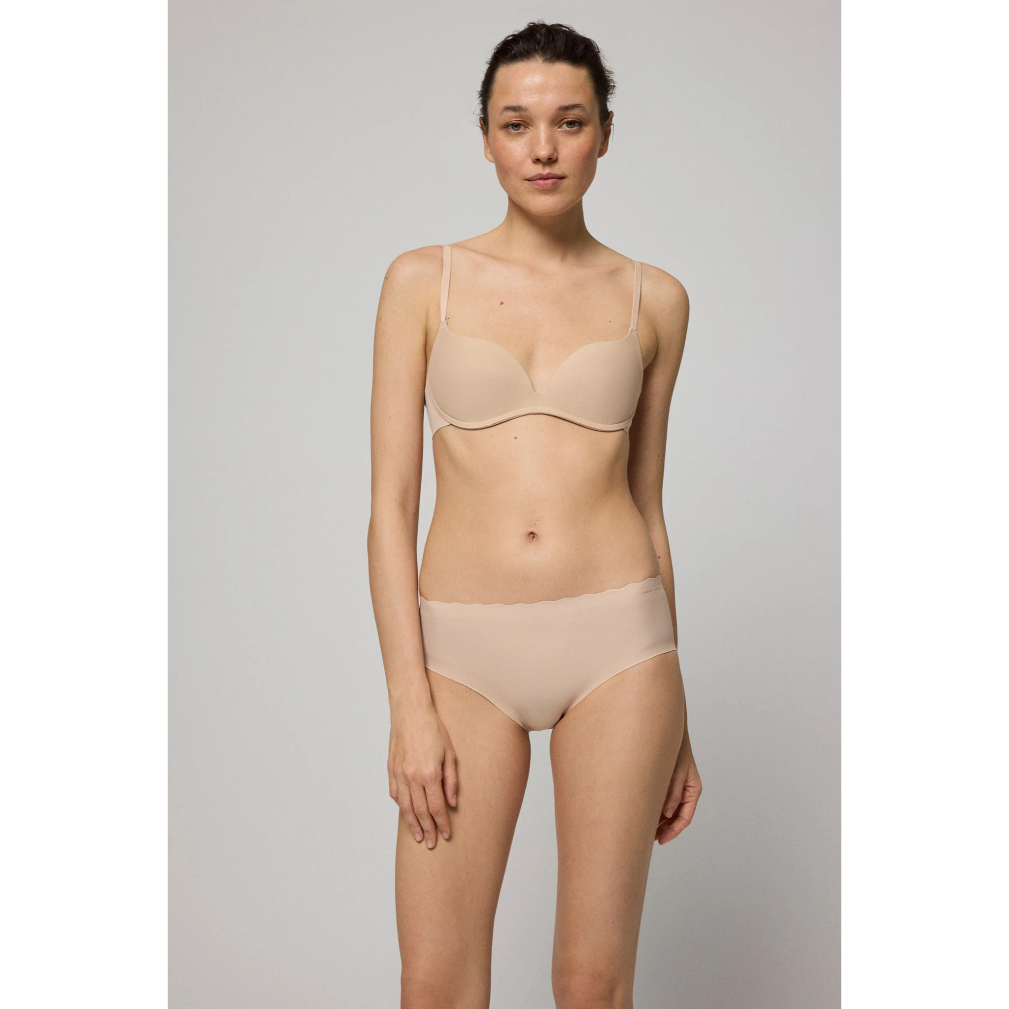 Mutandine push-up beige