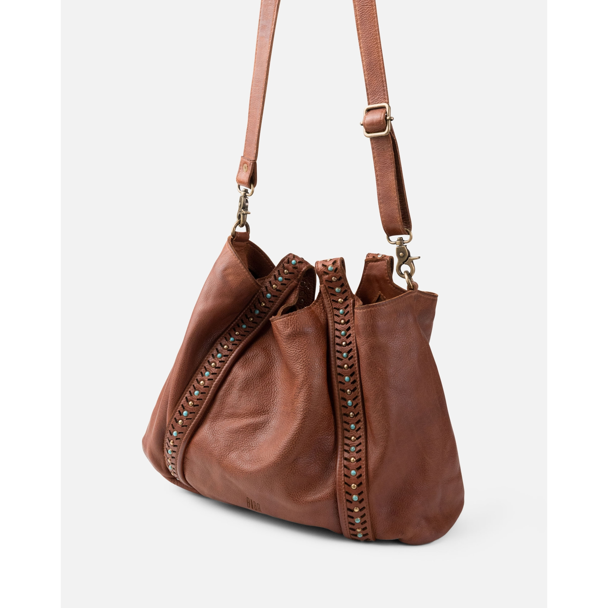 Bolso de hombro BIBA Winkler de piel