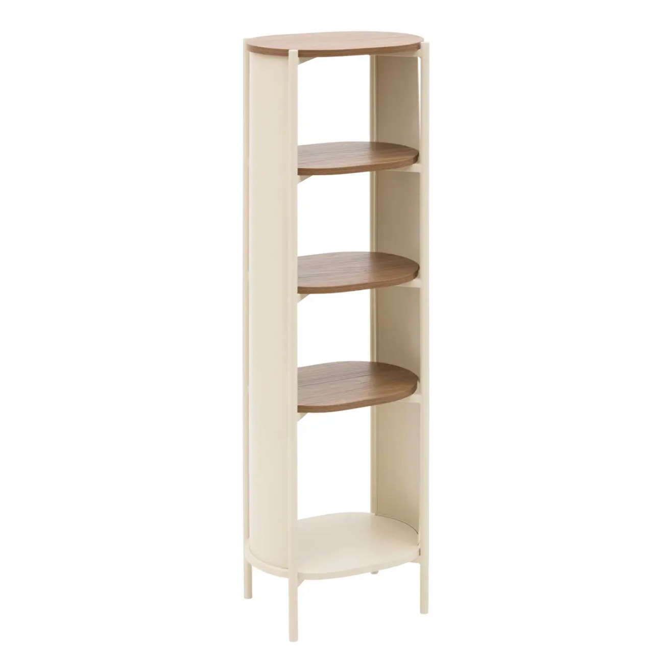 Étagère de salle de bain Argileo 40x122cm 5 niveaux blanc