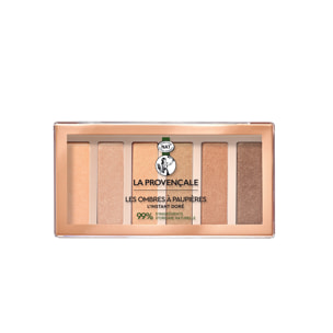 La Provençale Bio Les Ombres à Paupières Palette Yeux Naturelle (6 teintes)