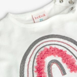 Camiseta punto de bebé niña -BCI