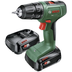 BOSCH Hogar y Jardín Taladro atornillador inalámbrico EasyDrill 18V-40 - 18 V 2 Ah Li-Ion - 06039D8005