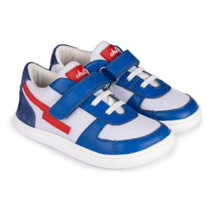 DEPORTIVO RAYO BAREFOOT BLANCO/AZUL – FRESCURA Y FLEXIBILIDAD