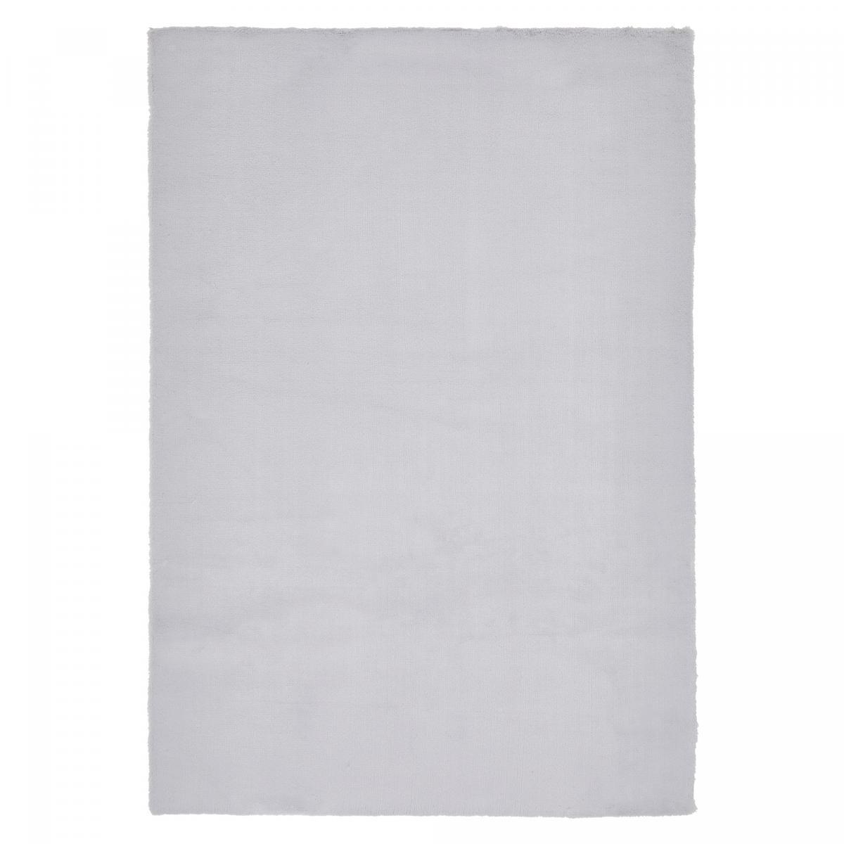 Tapis shaggy tissé motif uni TOGA