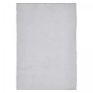 Tapis shaggy tissé motif uni TOGA