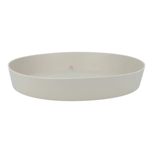 Plato maceta Tes color crudo D 20 x 3