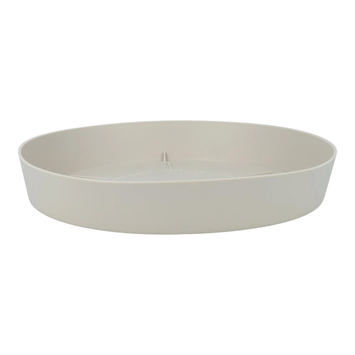 Plato maceta Tes color crudo D 20 x 3