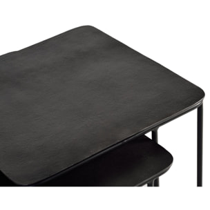 Set de 2 mesas - metal