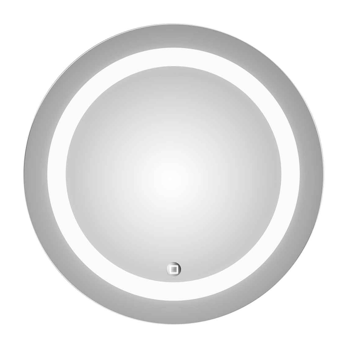 Miroir Led Light Circle - Gris clair