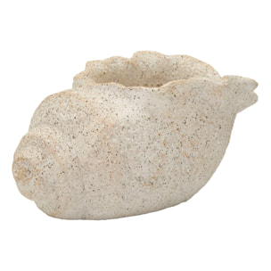 VASO SHELL SAND -B- CM 35X23X18 (APERTURA CM Ø 17X14)