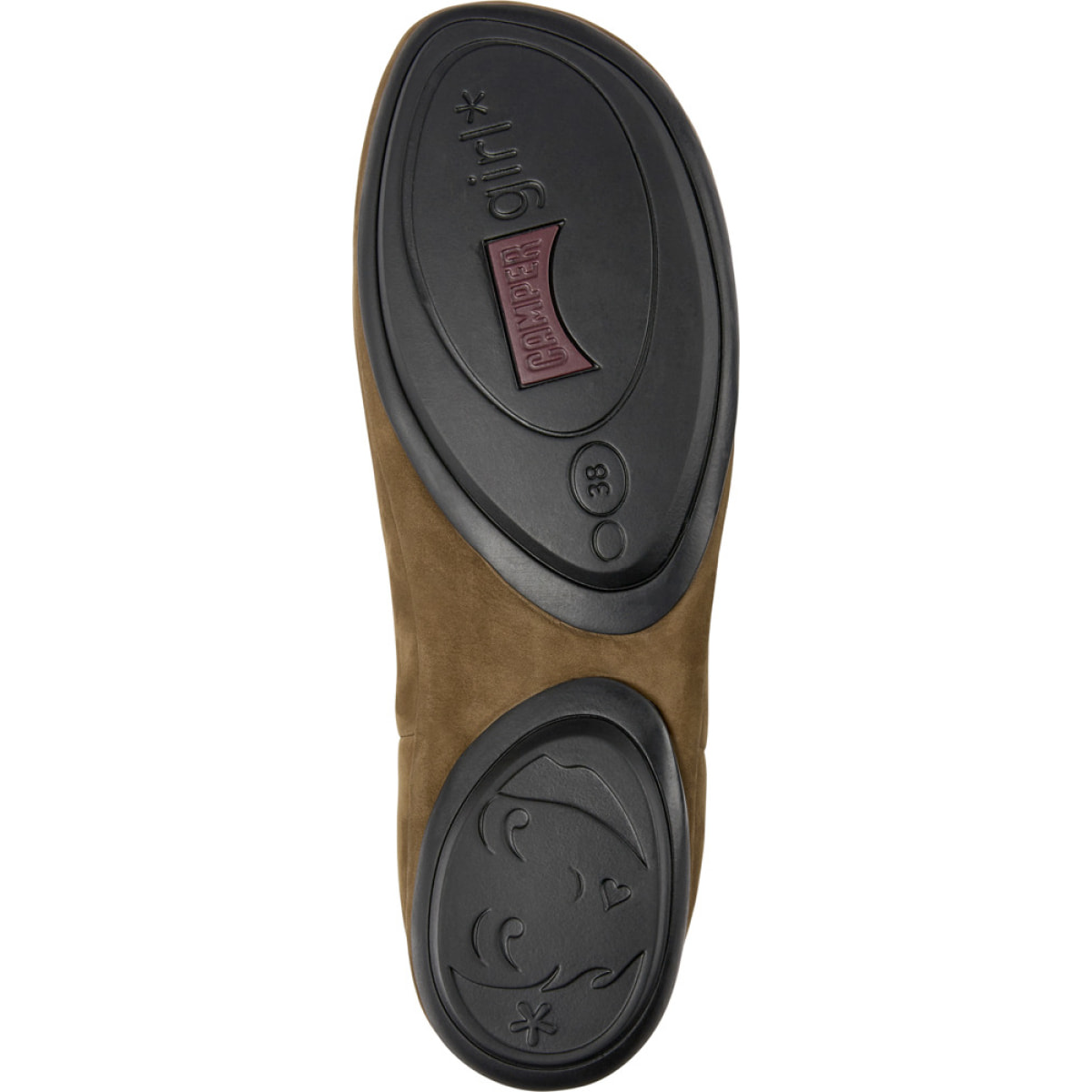 CAMPER Right Nina - Botines Marrón Mujer