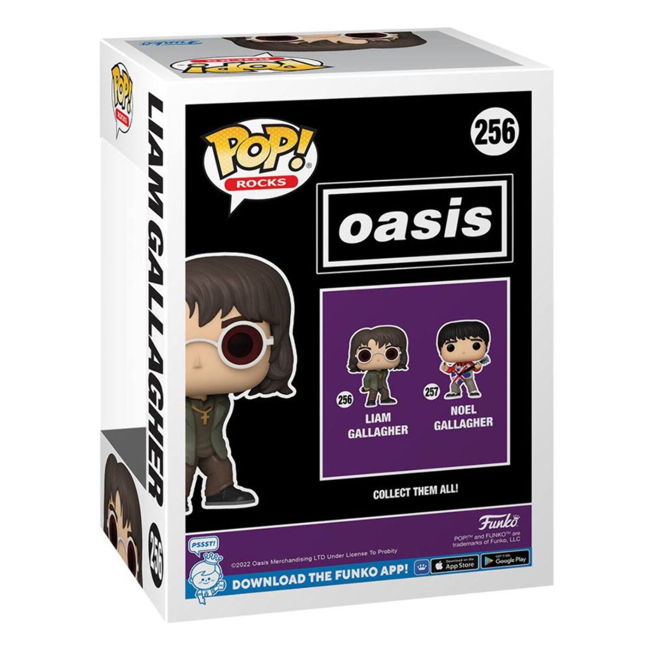 Oasis Pop! Rocks Figure in Vinile Liam Gallagher 9 Cm Funko