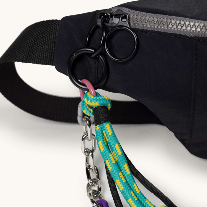 DEEP RECYCLED FW25 FANNYPACK XL C/BLACK