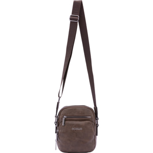 Borsa a tracolla  da uomo ecopelle Prodotto Vegano 18x15x9 cm