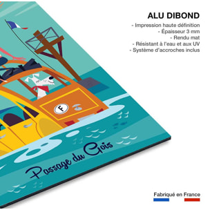 Tableau road trip à noirmoutier Tableau alu Dibond