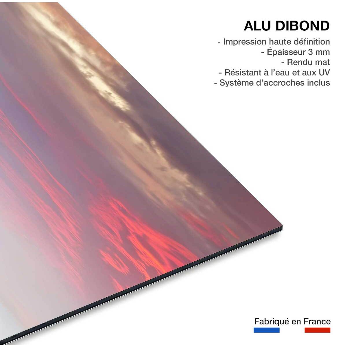 Tableau Bateau naufrage fantôme Tableau alu Dibond