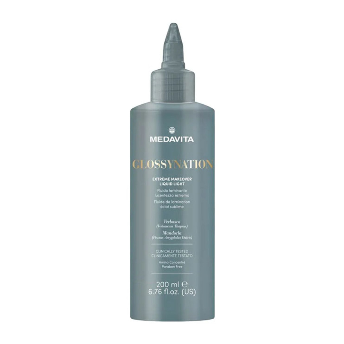 MEDAVITA Glossynation Extreme Makeover Liquid Light Fluido Laminante 200ml