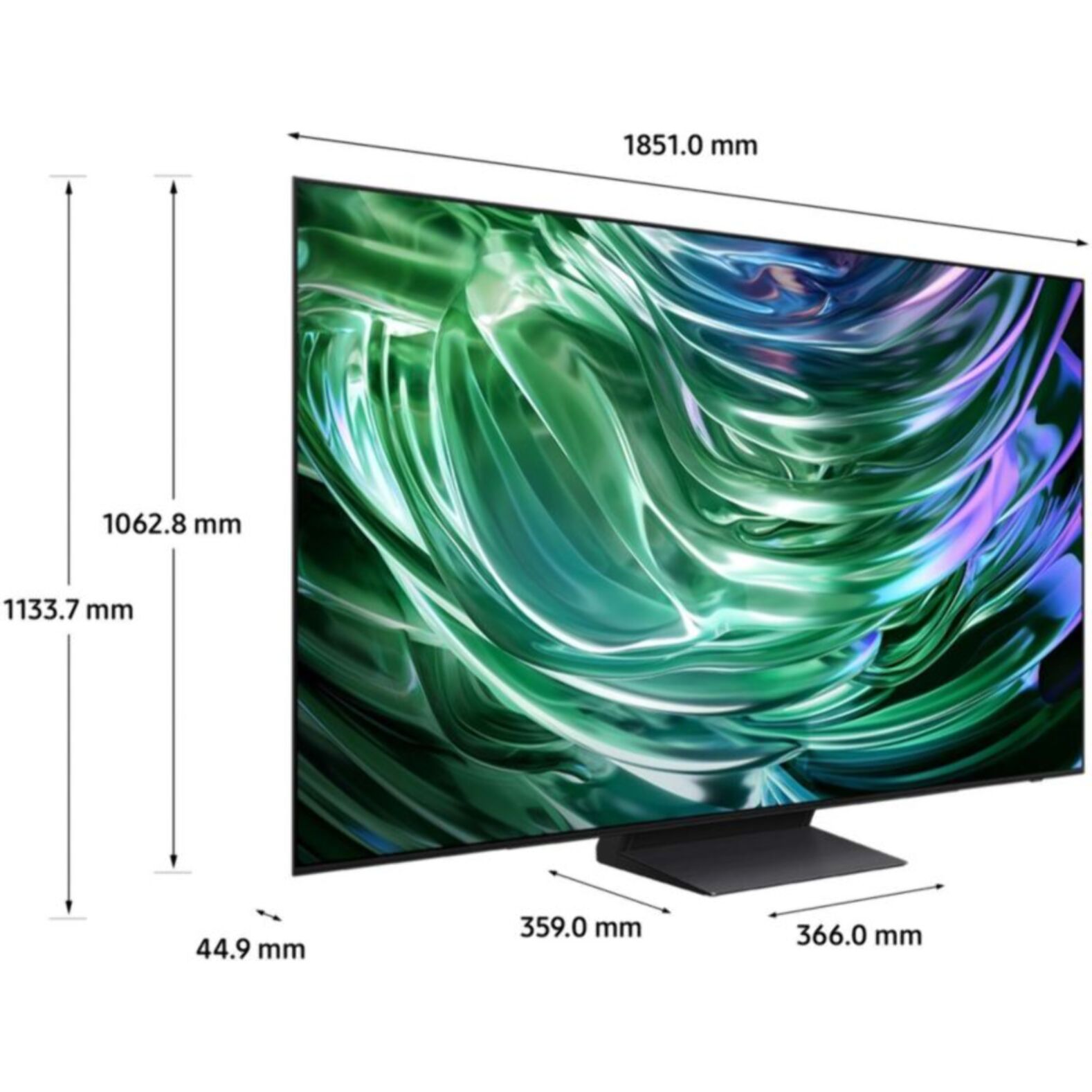 TV OLED SAMSUNG OLED TQ83S90D 2024