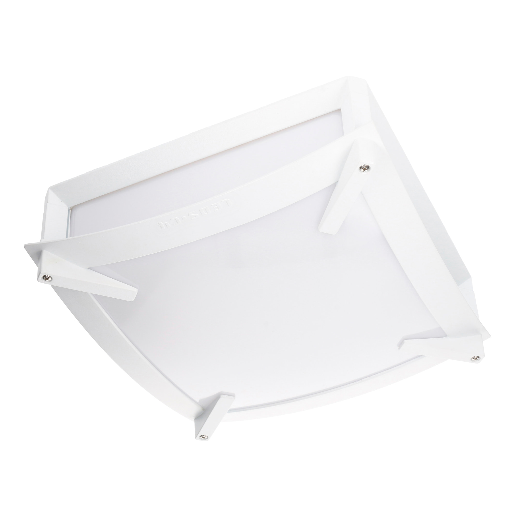 LEDS·C4 Plafon Ip44 Mark E27 60W Blanco