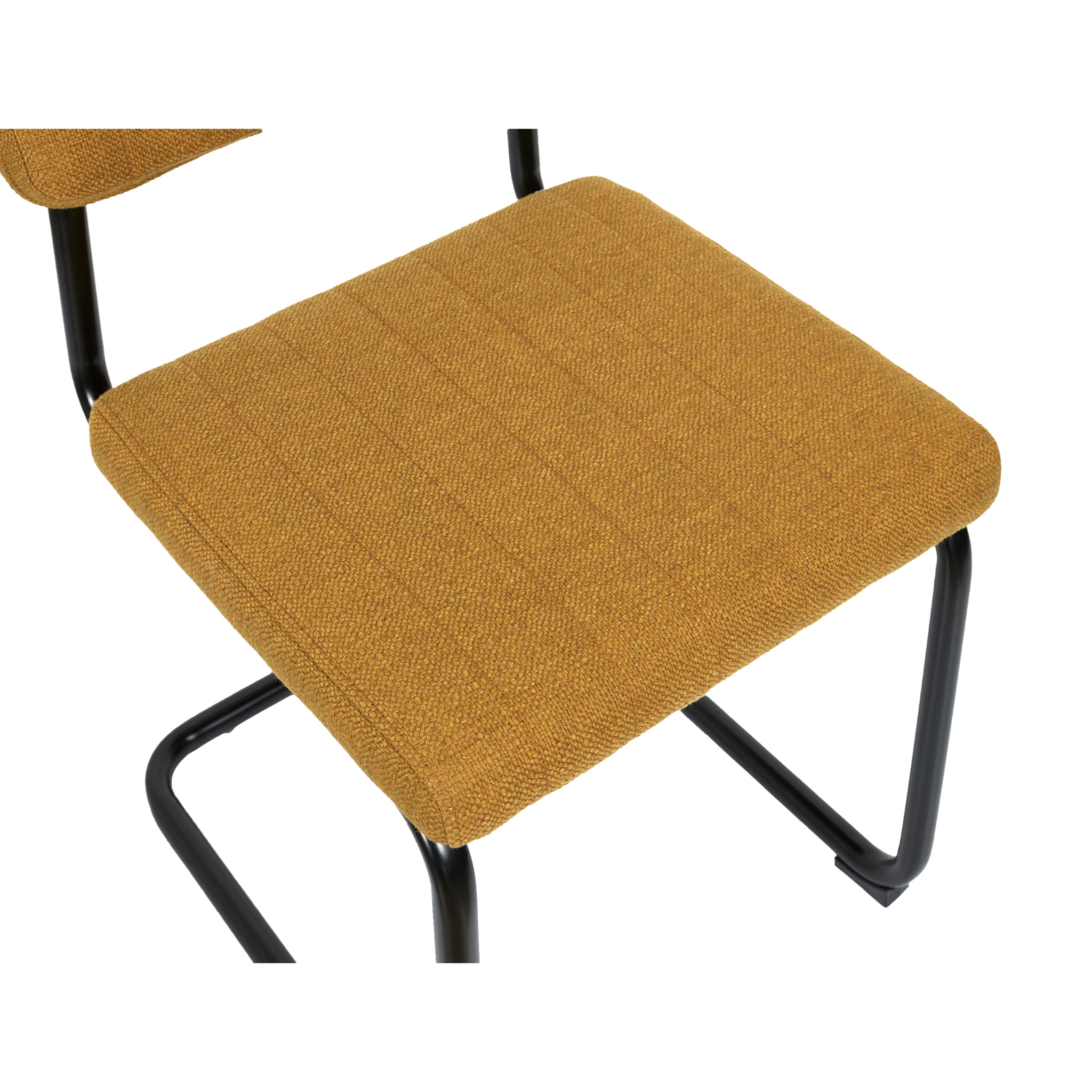Chaise Alban Moutarde - Lot De 2